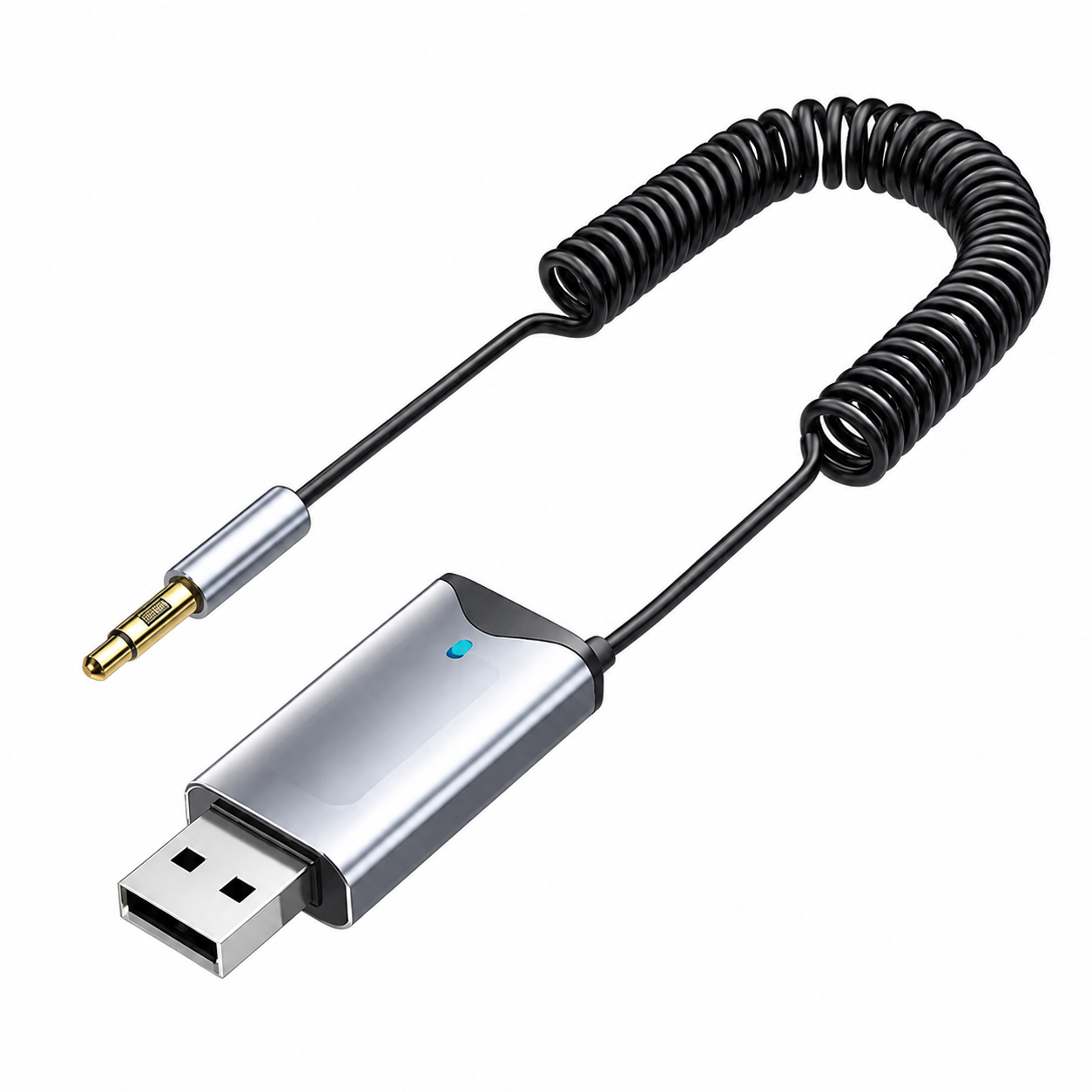 Bluetooth 5.3 AUX Transmitter & Receiver – clean white background main image
