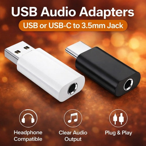USB-C to 3.5mm Compact Audio Adapter - image 1
