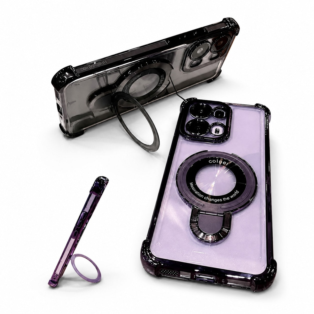 OPPO Reno Series MagSafe Shockproof Bumper Kickstand Case - main image