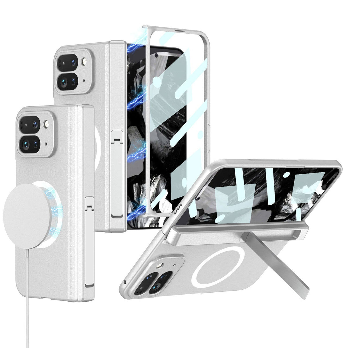 For Google Pixel 10 Pro Fold Case Shockproof Magsafe Cover Screen Protector