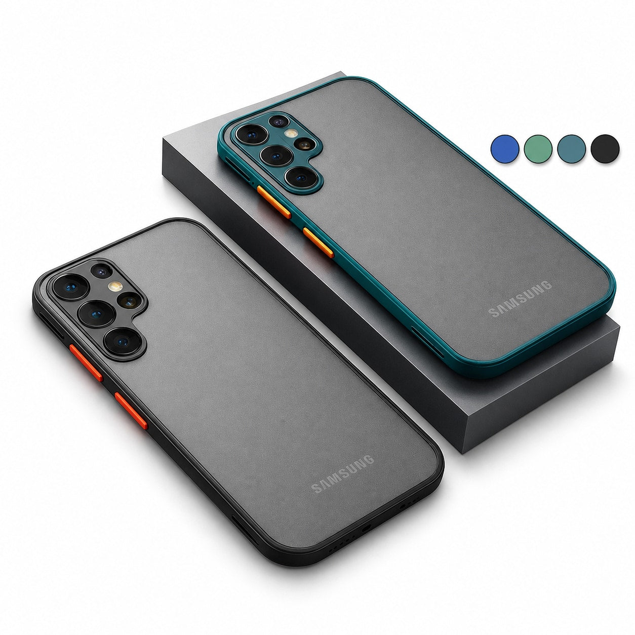 For Samsung Galaxy S26 Series Shockproof Armor Matte Bumper Case - main image