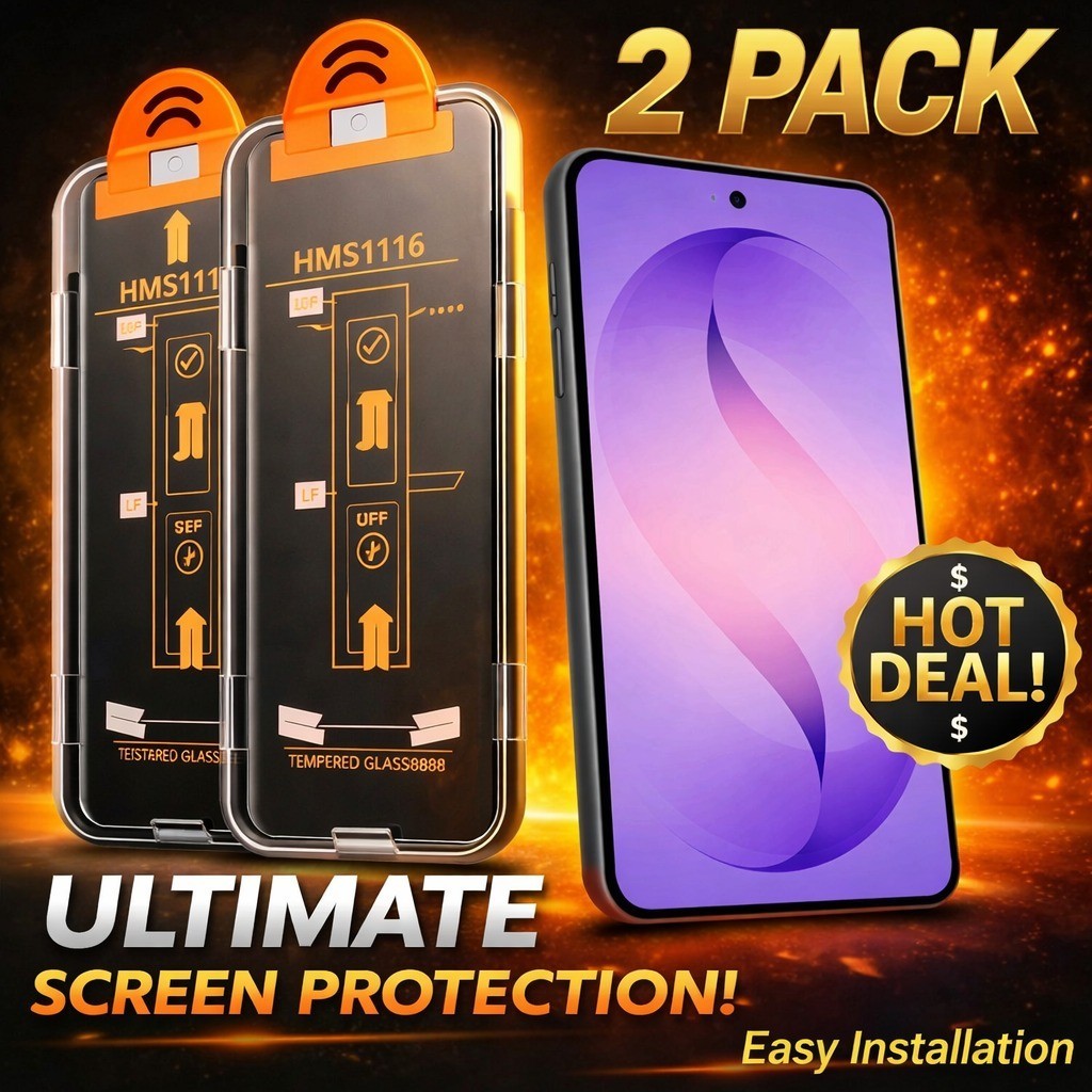 Samsung Galaxy S25 Series Clear & Privacy Tempered Glass Screen Protector - detail image 2