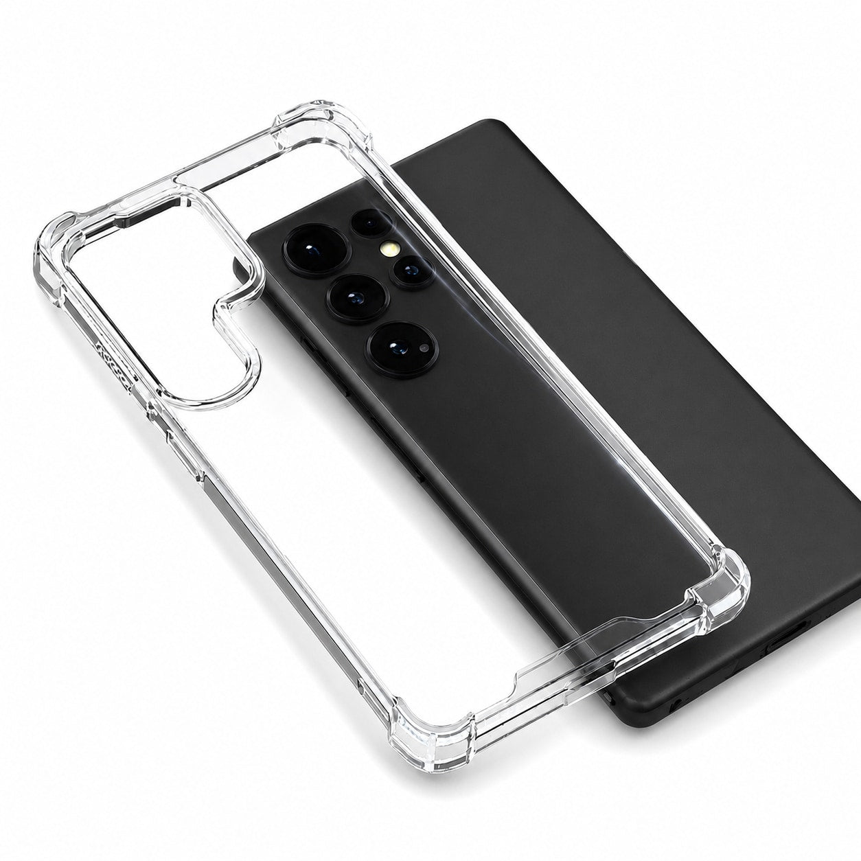 For Samsung Galaxy S25 Series Shockproof Bumper Clear Case - main image