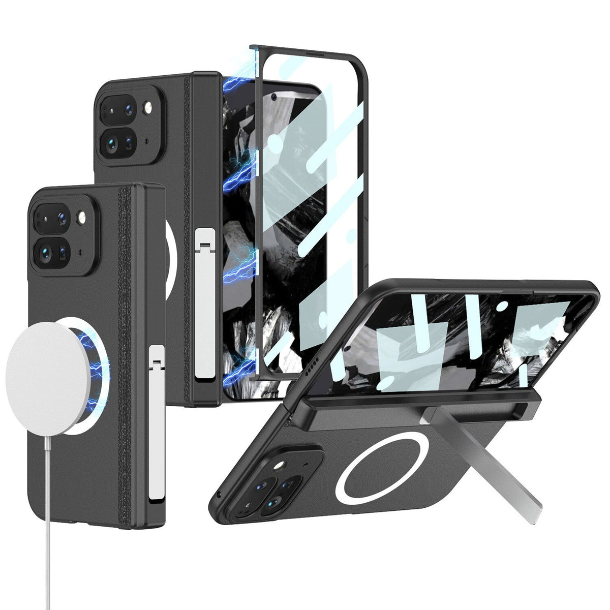 For Google Pixel 10 Pro Fold Case Shockproof Magsafe Cover Screen Protector