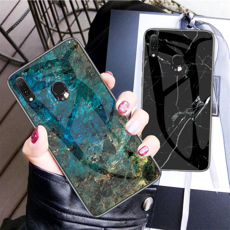 Samsung Galaxy A30 Case Clear Glass Duty Shockproof Slim Cover