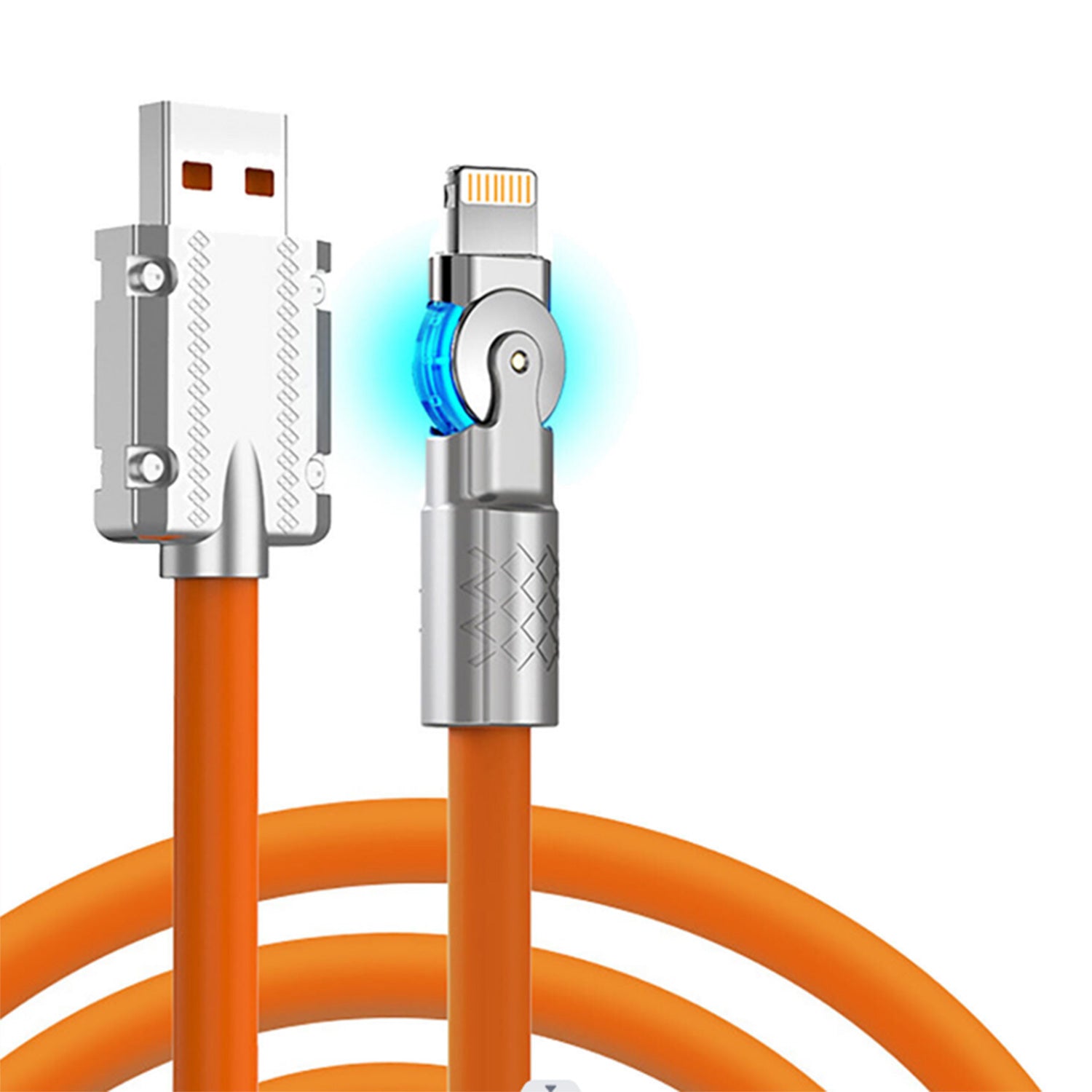 120W USB to Type C PD Fast Charger Cable 6A Lead Data Cord For Samsung iPhone
