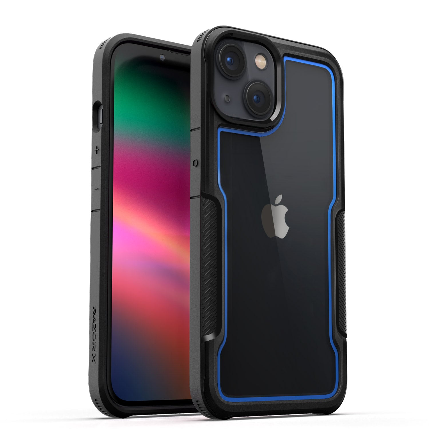 MAXSHIELD For iPhone 14 Plus Case,Heavy Duty Shockproof Clear Slim Clear Hard Case Cover