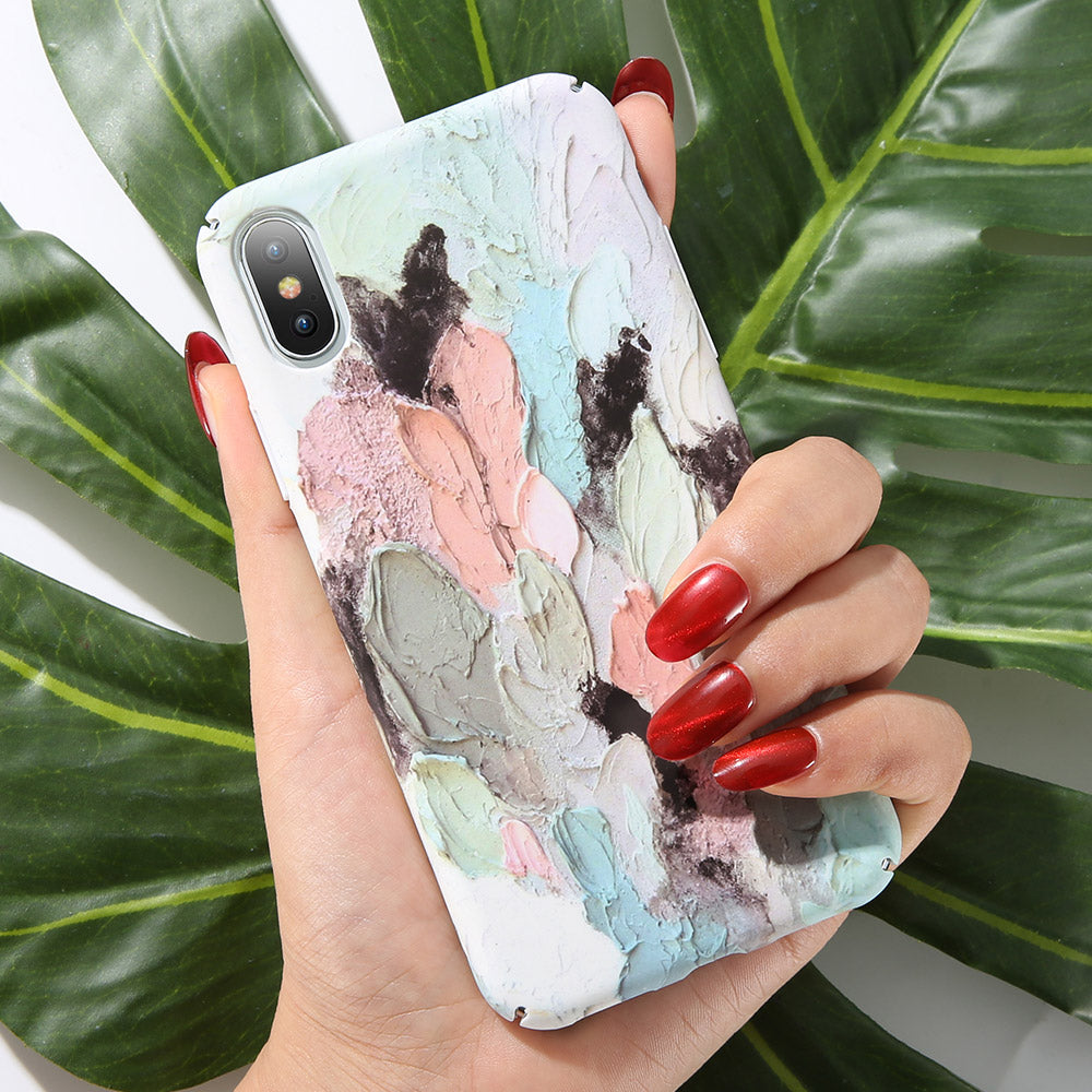 iPhone X Case Pattern Shockproof Thin Soft Silicone Tough Cover