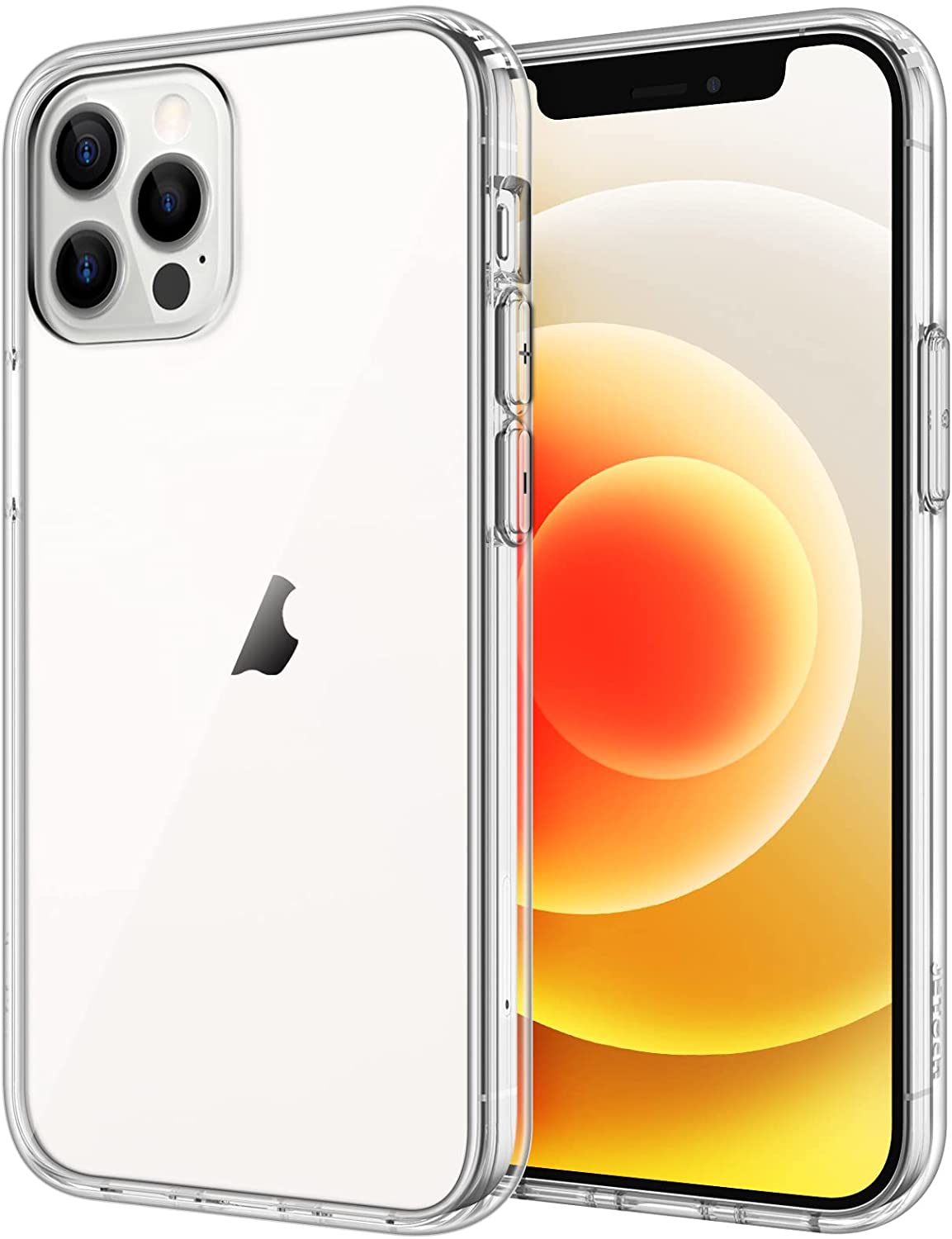 MAXSHIELD For iPhone 12 Pro 6.1 Inch Case Heavy Duty Shockproof Clear Slim Cover+Free Screen Protector