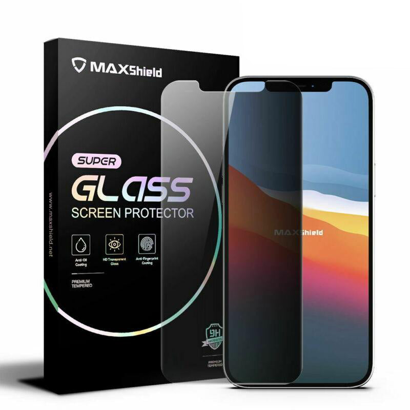 Privacy Anti-Spy Full Glass Tempered Screen Protector For iPhone 12 Pro Full Coverage