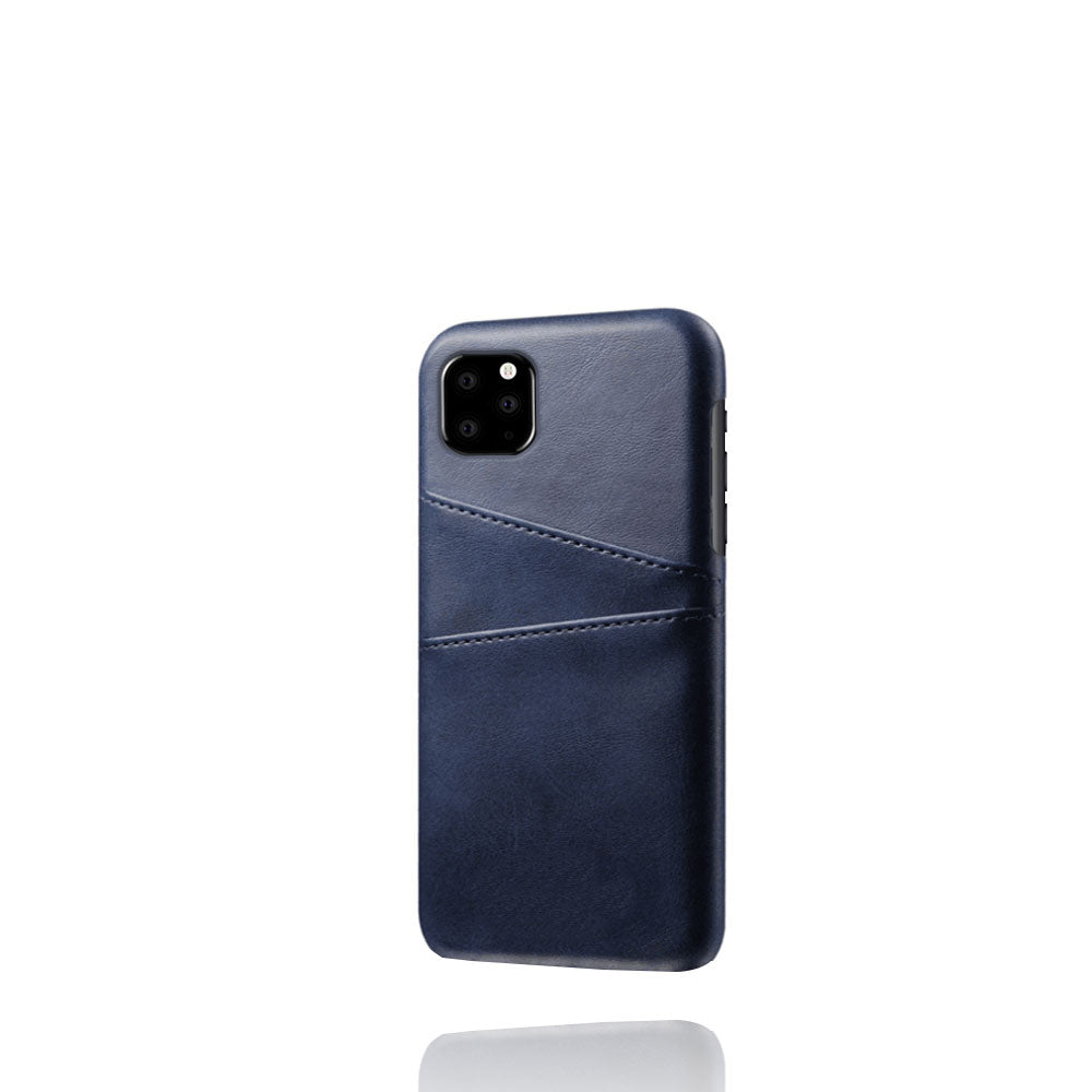iPhone XI 11 Pro Max Wallet Case Leather Slim Layered Card Slot Cover