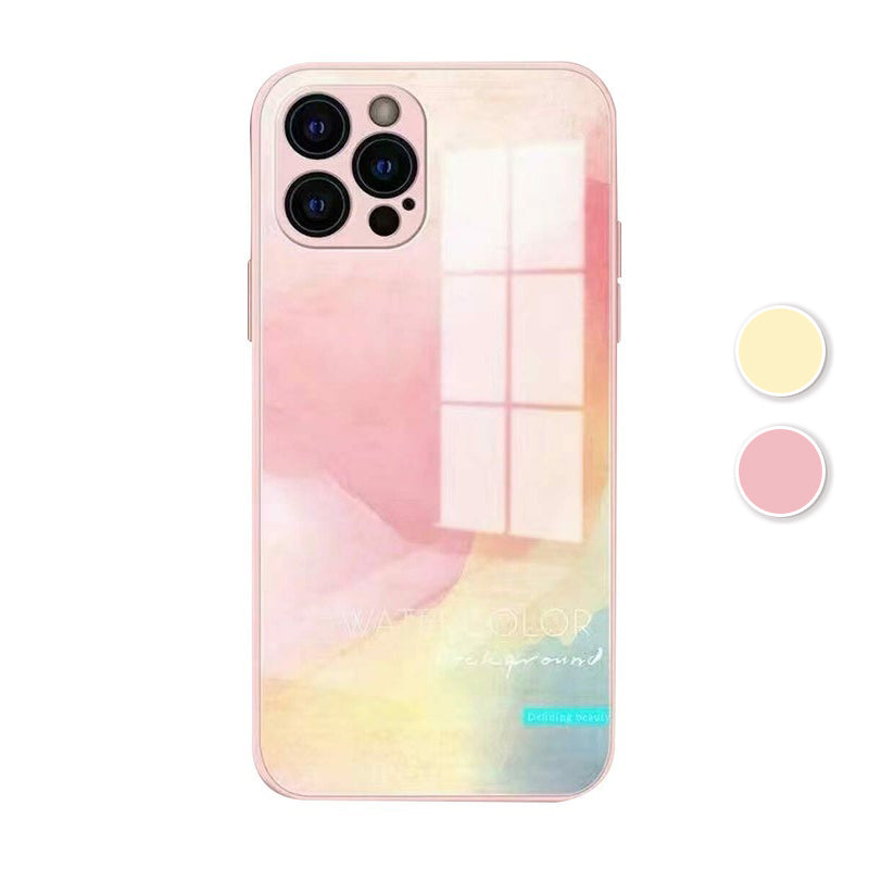 For iPhone 12 Pro Max Mini Case Marble luxury Hybrid Tempered Glass Hard Cover