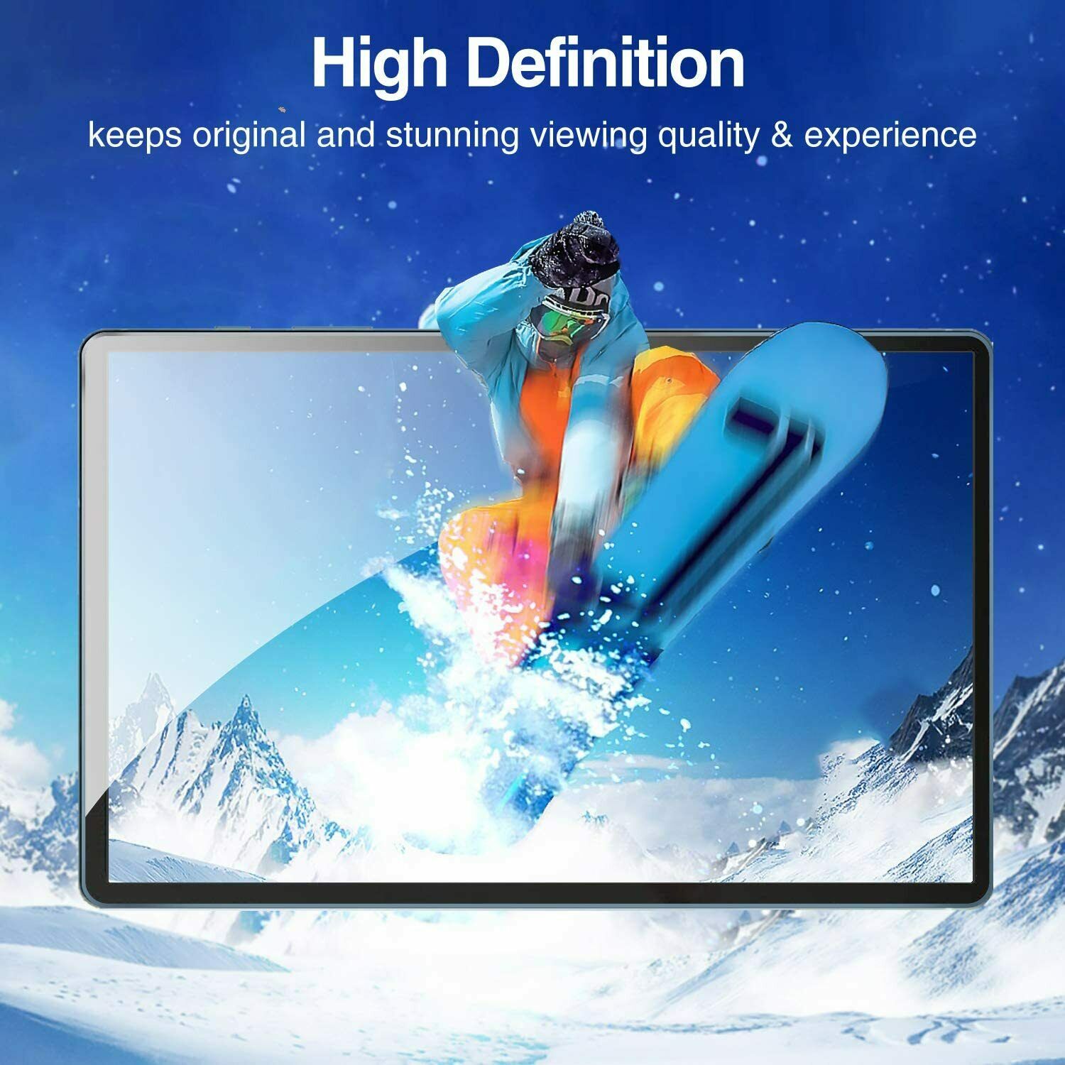 Galaxy Tab S6 lite Screen Protector Tempered Glass Full Cover