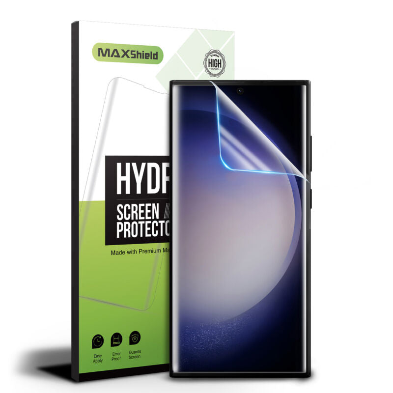 [3 Packs] For Galaxy S23 Plus Ultra Hydrogel Film Screen Protector