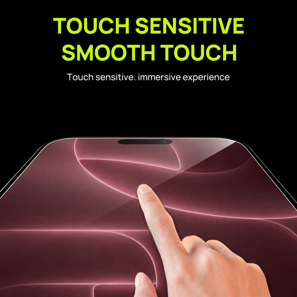 2-Pack Easy-Install Privacy Screen Protector for iPhone 18 Pro Max