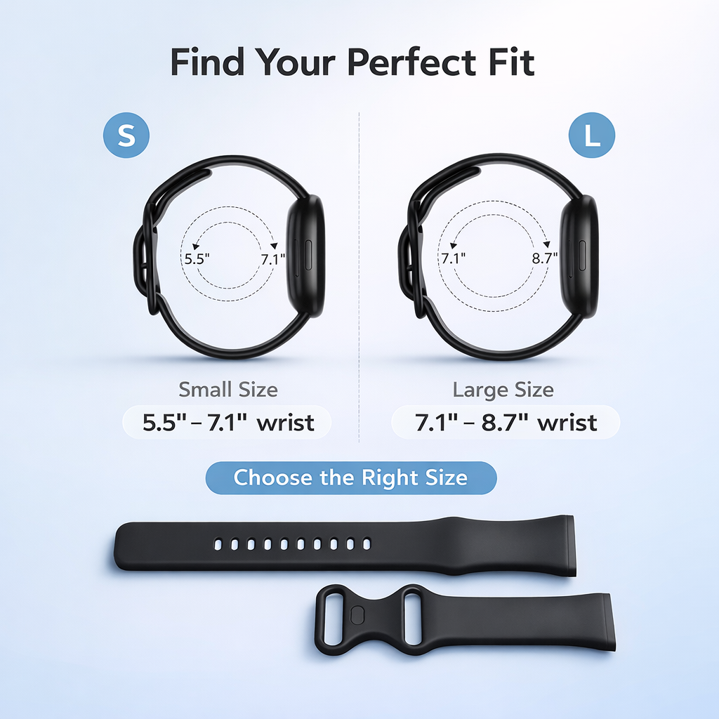 Silicone Band for Fitbit Versa and Sense - image 2