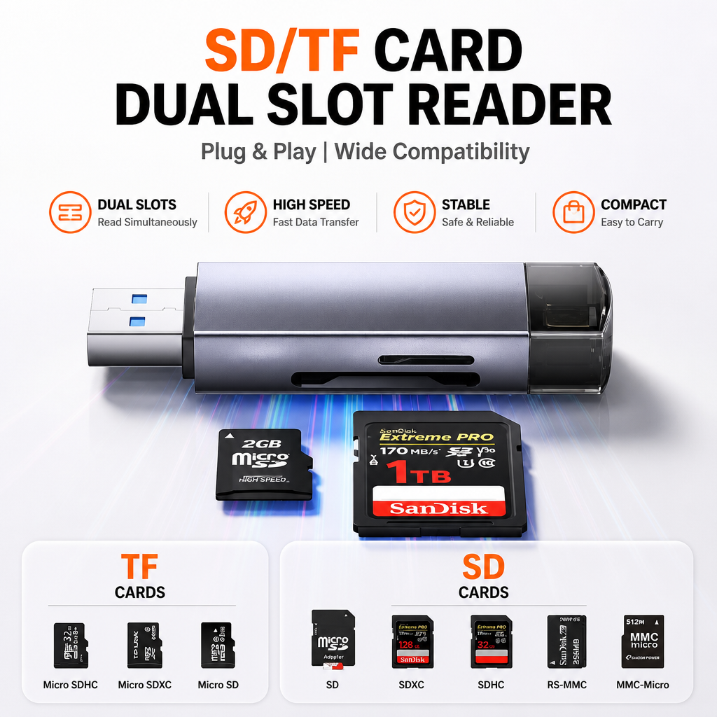 4-in-1 USB-C Card Reader - image 5