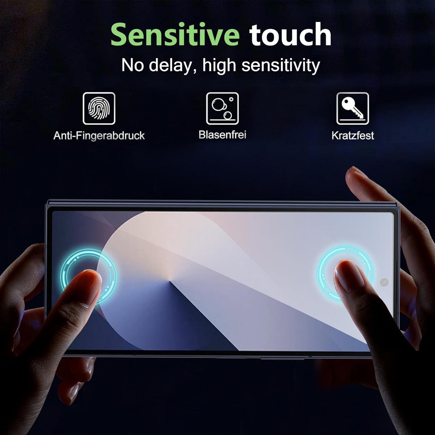 For Samsung Galaxy Z Fold 7 Easy-Install Clear & Privacy Screen Protector - image 4