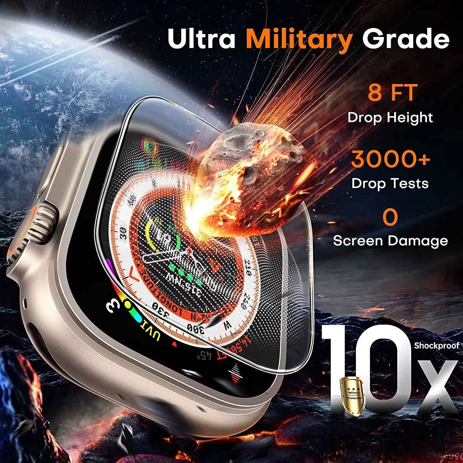 Privacy Glass Screen Protector for Apple Watch Ultra - image 3