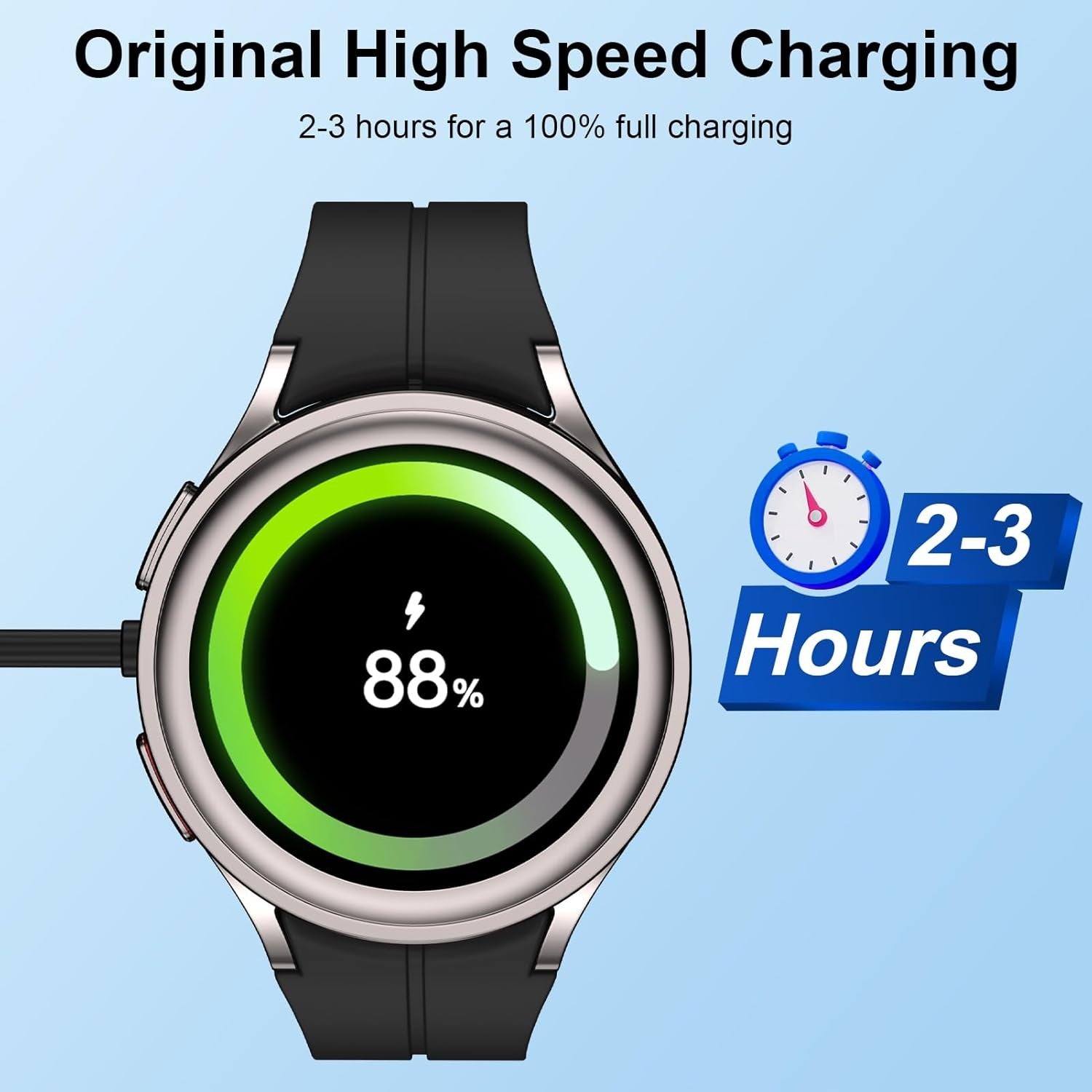 Magnetic USB-C Charger Cable for Samsung Galaxy Watch - image 3