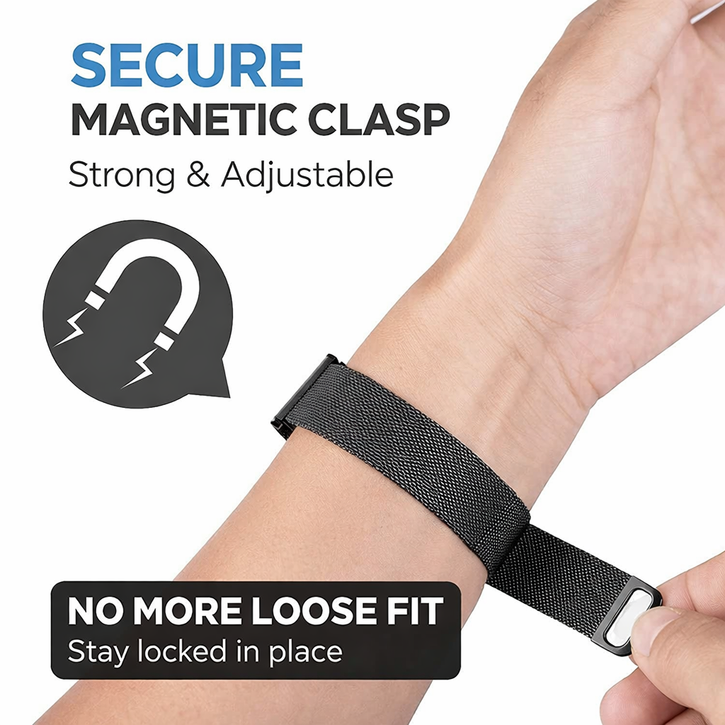 Sized Milanese Metal Band for Fitbit Versa and Sense - image 4