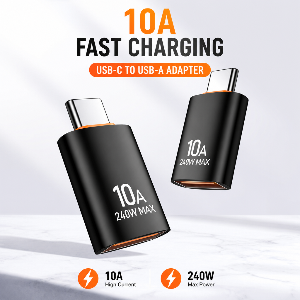 10A USB-C to USB-A OTG Adapter - image 3