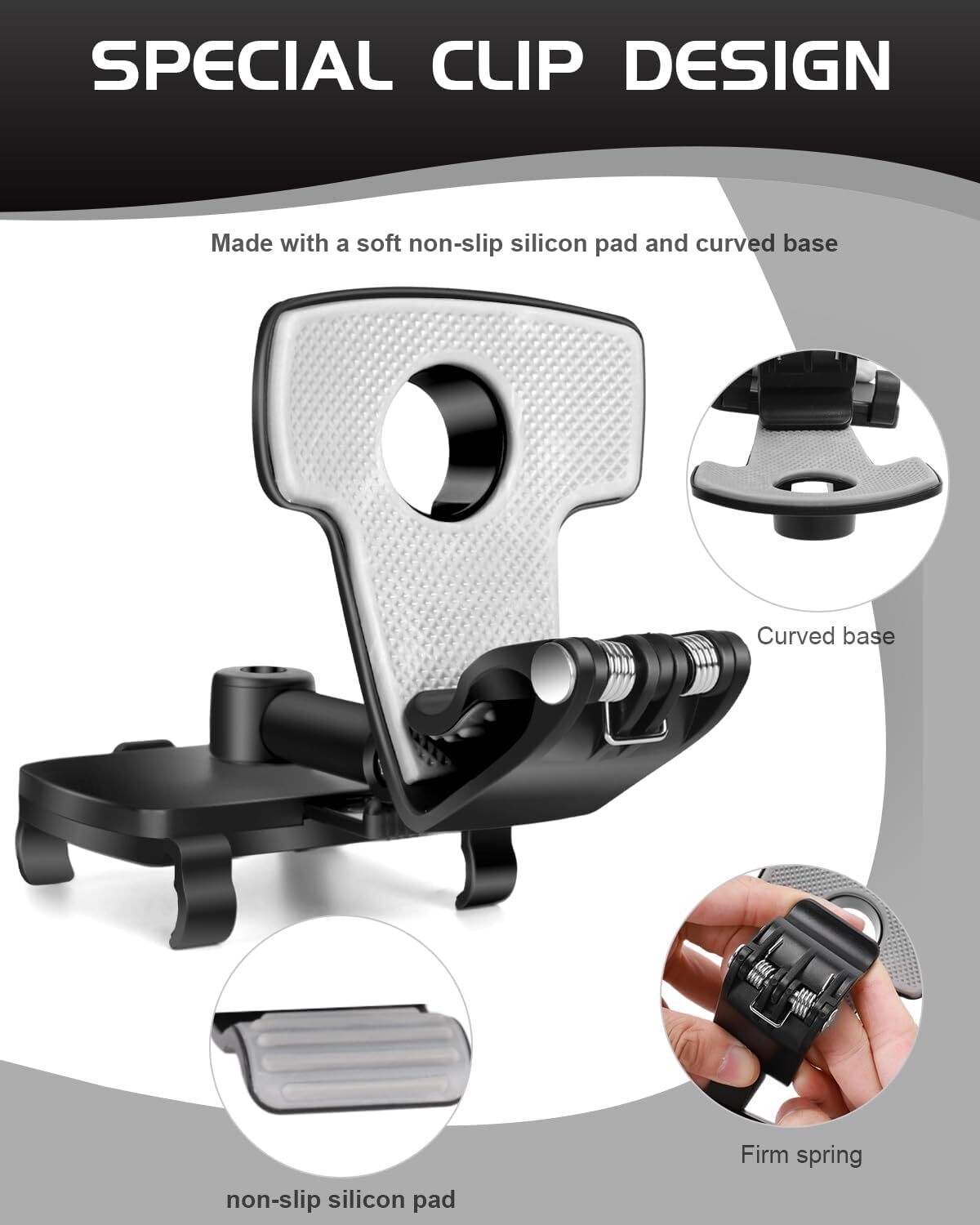 Dashboard Clip Car Phone Mount - image 4