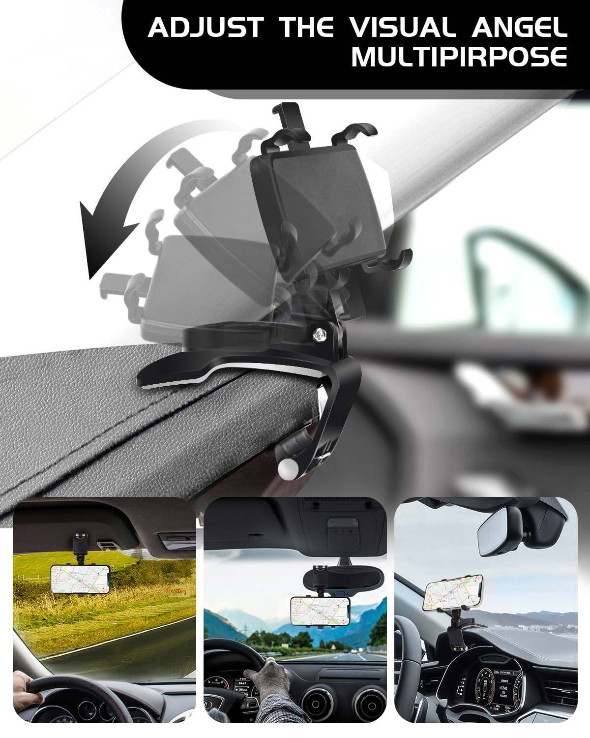 Dashboard Clip Car Phone Mount - image 2