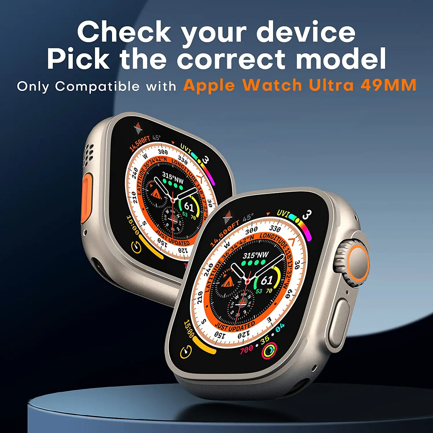 Privacy Glass Screen Protector for Apple Watch Ultra - image 2