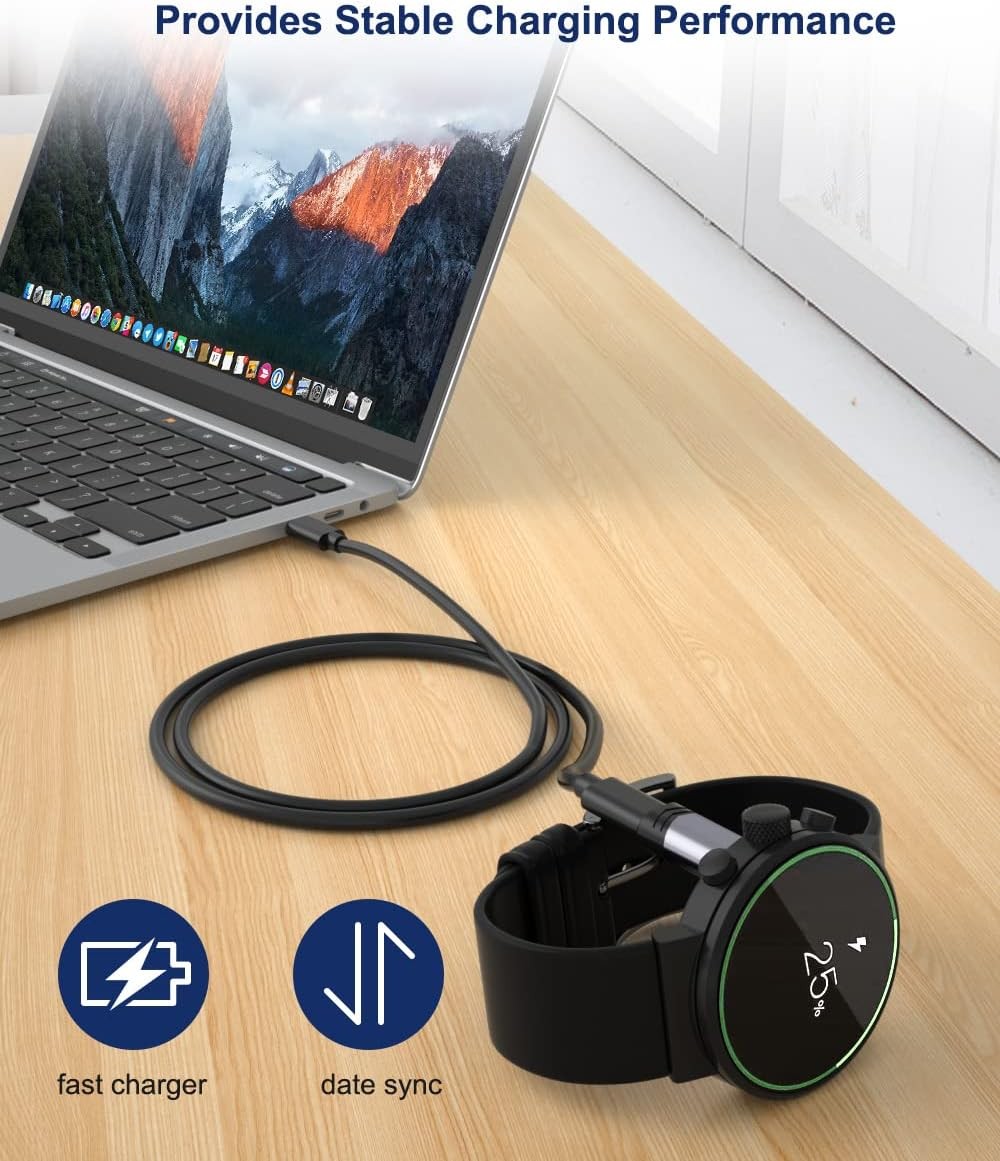 USB-C Charger Cable Adapter for Garmin Watches - image 3