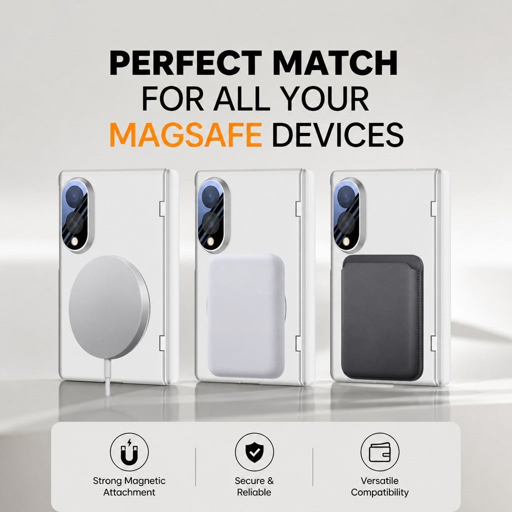 For Samsung Galaxy Z Flip 8 Clear Magnetic Ring Kickstand Shockproof Case - image 9