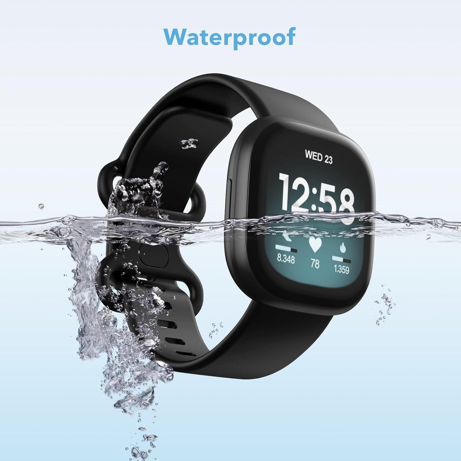 Silicone Band for Fitbit Versa and Sense - image 6