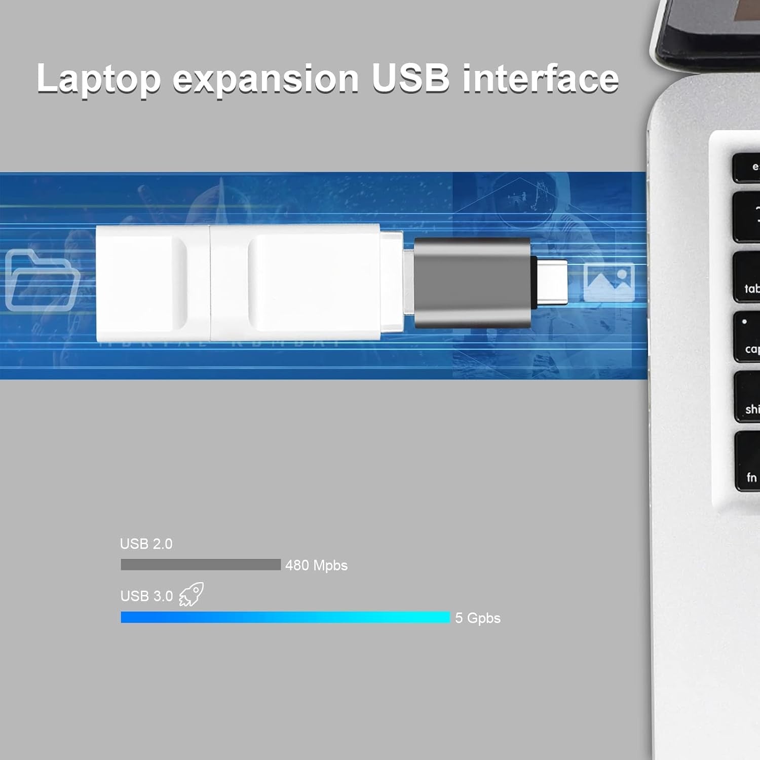 USB-C to USB-A 3.0 Adapter - image 4