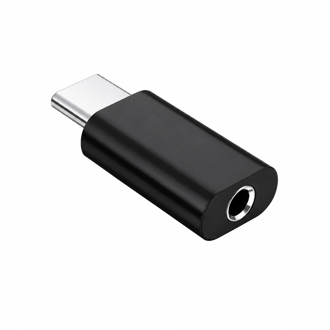 USB-C to 3.5mm Compact Audio Adapter – clean white background main image