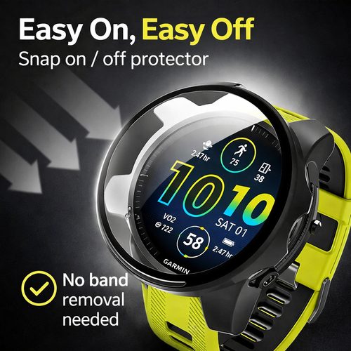 Case Glass Screen Protector for Garmin Forerunner - image 4