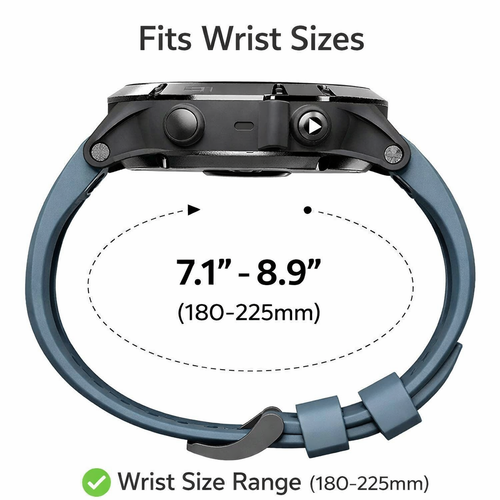 Silicone Replacement Band for Garmin Forerunner and Epix - image 5