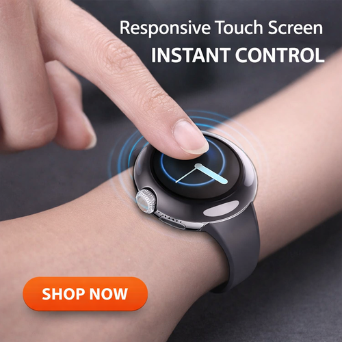 Clear Glass Case Screen Protector for Google Pixel Watch - image 6