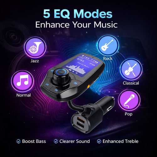 Bluetooth FM Transmitter & Car Charger - image 7