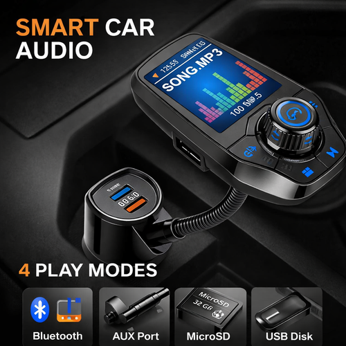 Bluetooth FM Transmitter & Car Charger - image 3