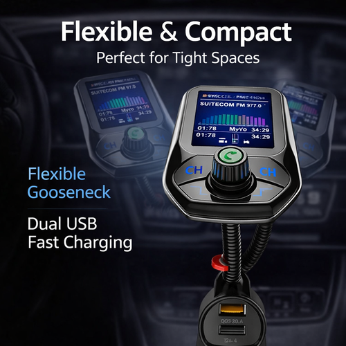 Bluetooth FM Transmitter & Car Charger - image 10
