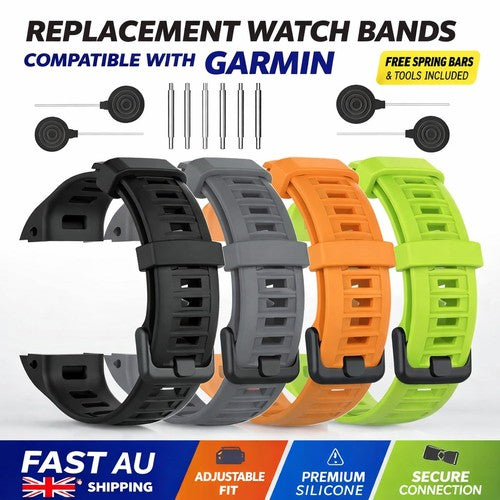 Silicone Replacement Band for Garmin Instinct - image 1
