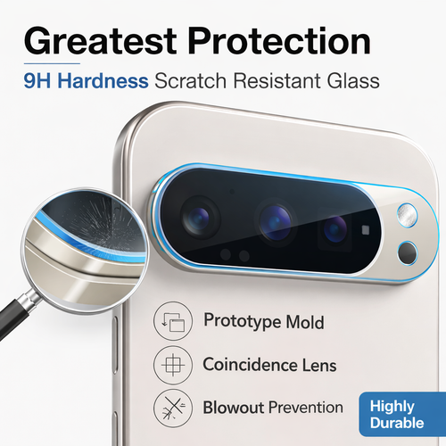 Full-Cover Camera Protector Glass for Google Pixel 8 Series - detail image 5