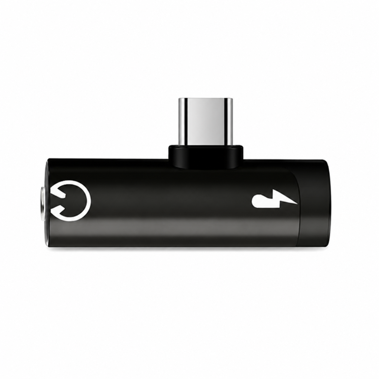 USB-C Charging & 3.5mm Audio Adapter – clean white background main image