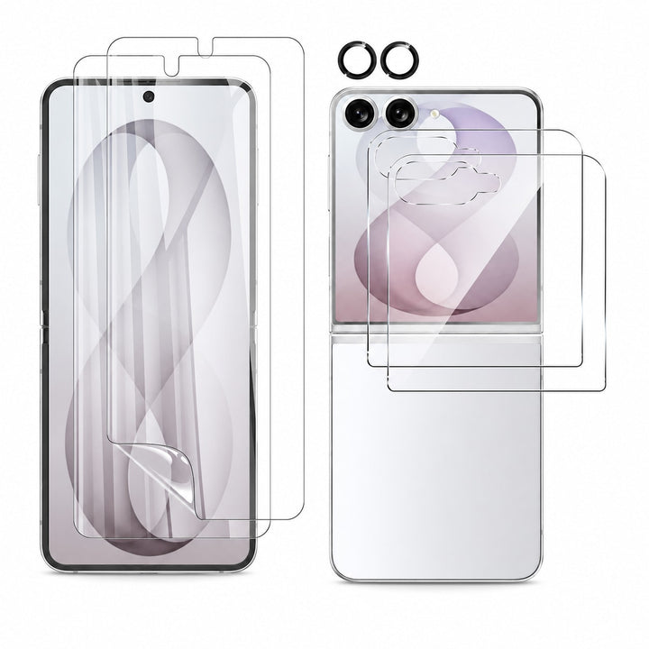 3 IN 1 For Samsung Galaxy Z Flip 8 Glass Screen Camera Lens Protector