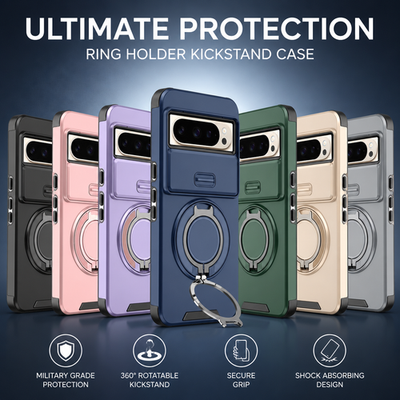 Magnetic Ring Kickstand Case for Google Pixel 10 Series - detail image 1
