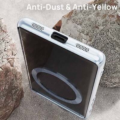 For Google Pixel 8 Pro Magnetic Mag Safe Case Clear Slim Shockproof Case Cover