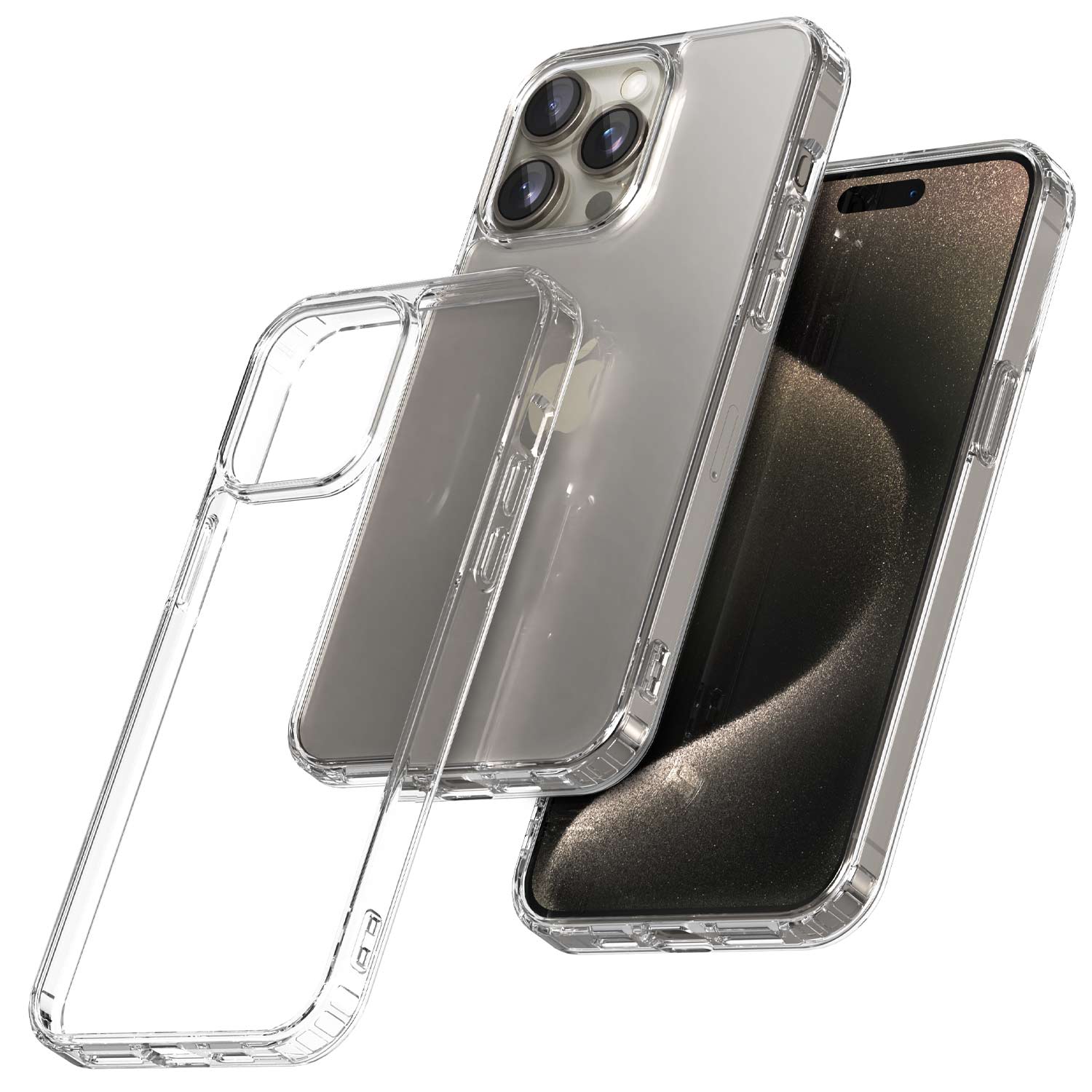 Military Grade Protection Ultra Clear iPhone 15 Series Case – iCase ...