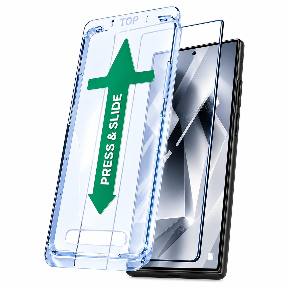 Clear HD Tempered Glass Screen Protector with Installation Tray for Samsung Galaxy S26 Ultra - 1 Pack