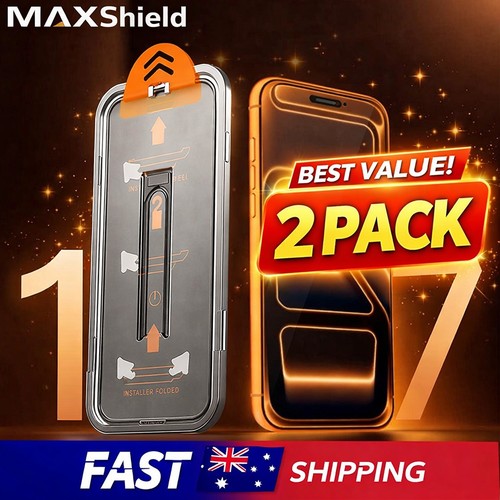 2X MAXSHIELD Privacy Glass Screen Protector for iPhone 17 Series - image 2