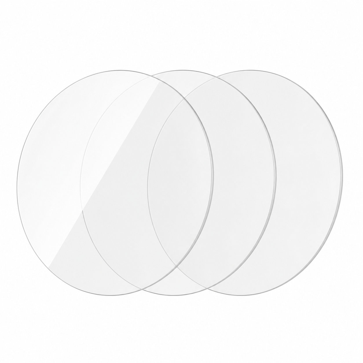 3 Pack For Garmin Instinct Solar Sports Tactical Tempered Glass Screen Protector – clean white background main image